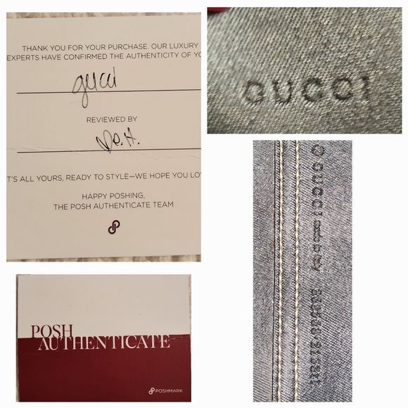 GUCCI GG Supreme Reversible Leather Tote with POSH Authentication - Picture 14 of 14